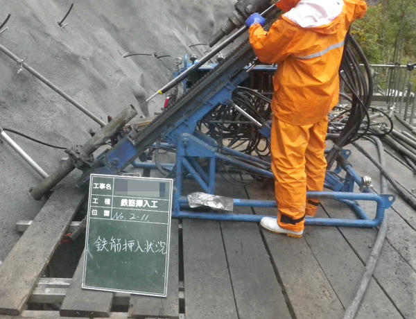鉄筋挿入工