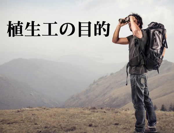植生工の目的