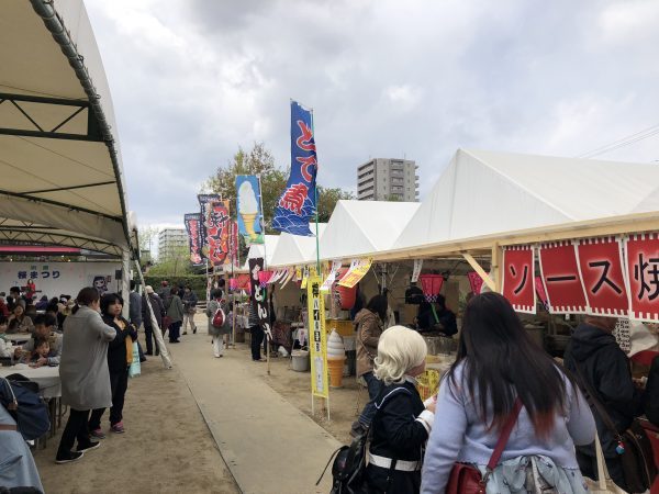 岩倉桜祭り 屋台
