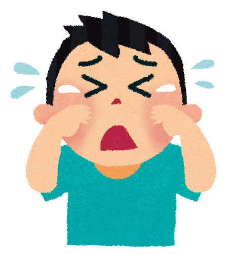 泣いて帰る