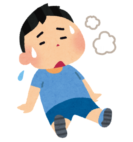 体　疲れた