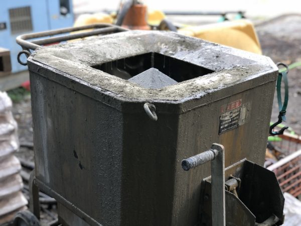 グラウトミキサー　4袋練り