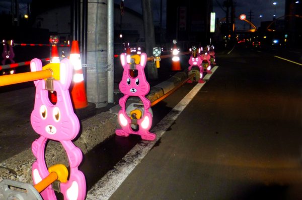 施工の神様　夜間工事