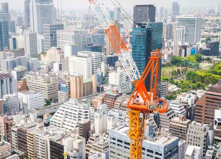 建設ラッシュ