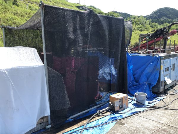 寒冷紗　プラント