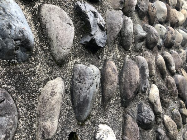 玉石　空積み
