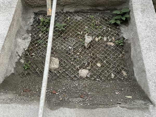 枠内清掃