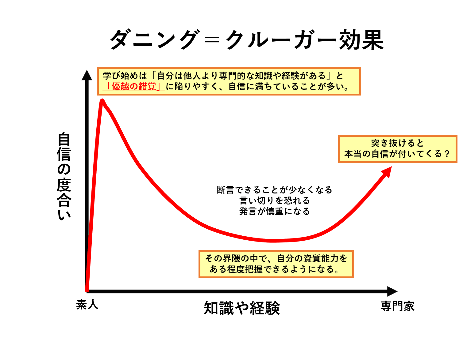 ダニングクルーガー効果