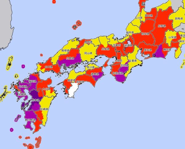 土砂災害危険度