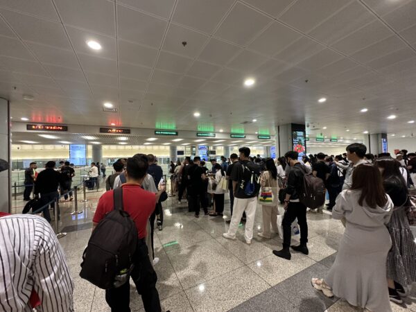 ベトナム　ノイバイ国内空港