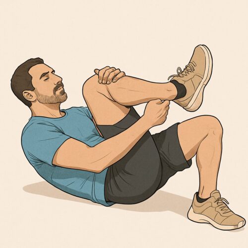 臀部ストレッチ