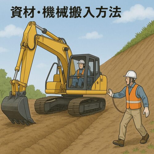 機械搬入