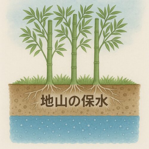 地山の保水