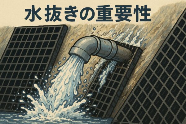 水抜きの重要性