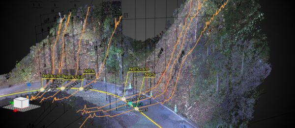 点群と設計図の重ね合わせ（TREND-POINT）