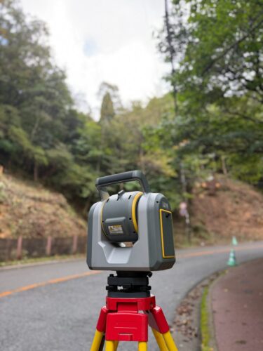 地元神戸でTLS計測の様子