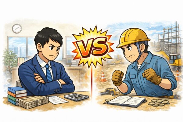 サラリーマンVS一人親方