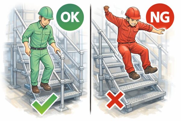 階段　注意