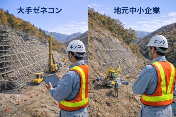 大手と中小企業