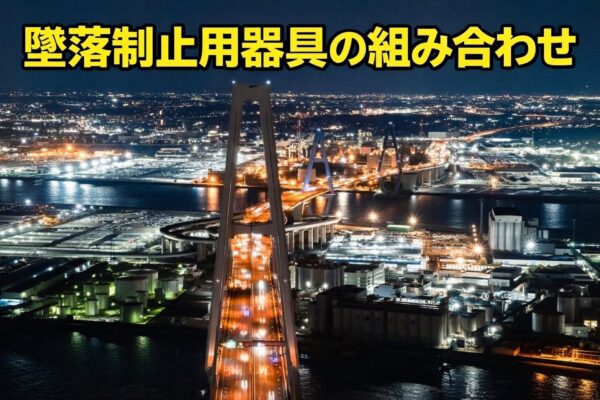 墜落制止用器具の組み合わせ