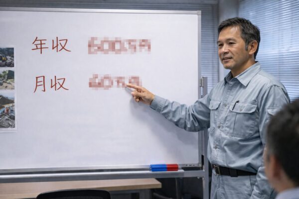 施工管理者の給与