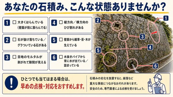 石積チェックシート