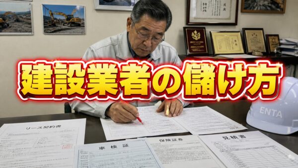 建設業者の儲け方