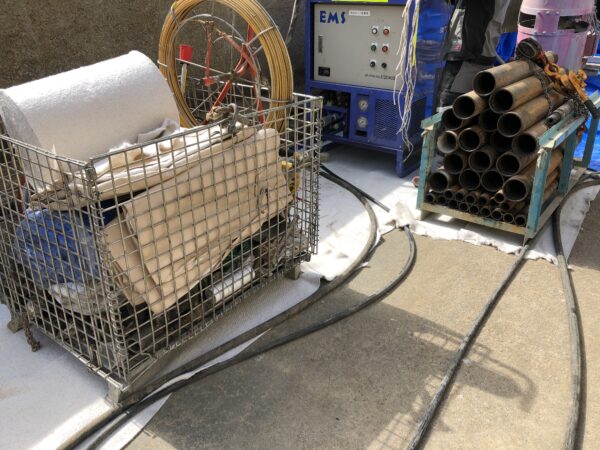 機械周りの油対策