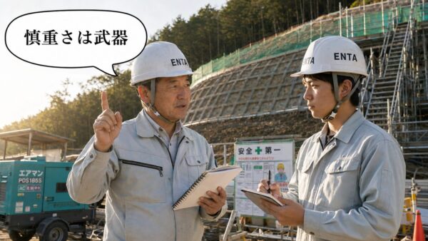 慎重さは武器