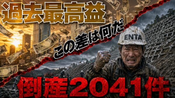 過去最高益と過去最高倒産