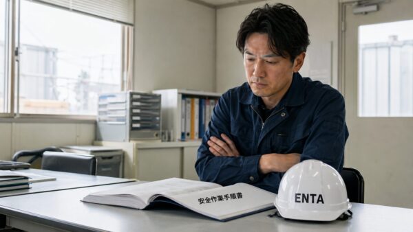 安全作業手順書を作っている様