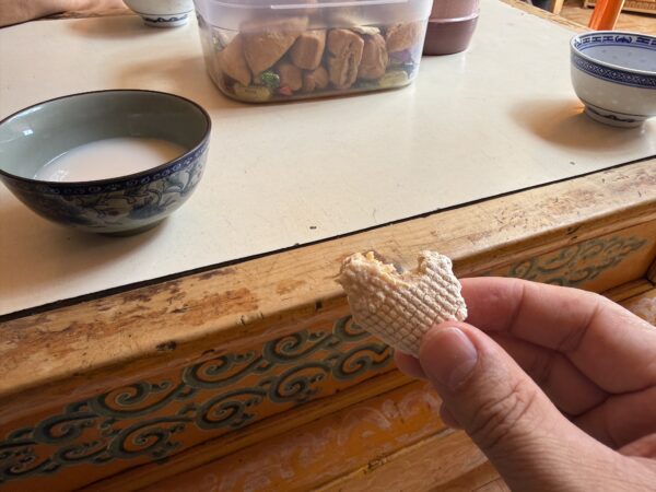 石のように硬いヨーグルト