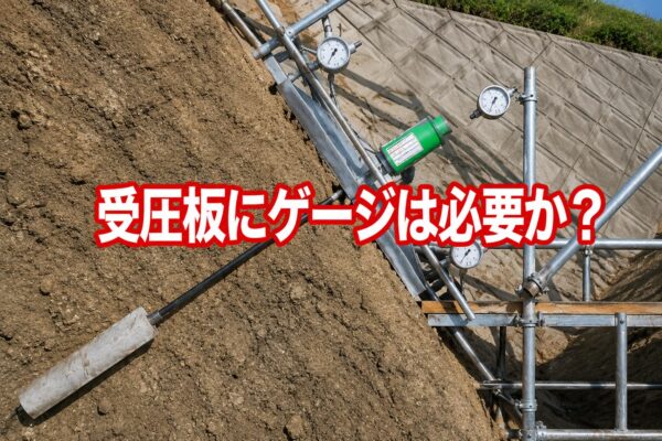 受圧板にゲージは必要か？