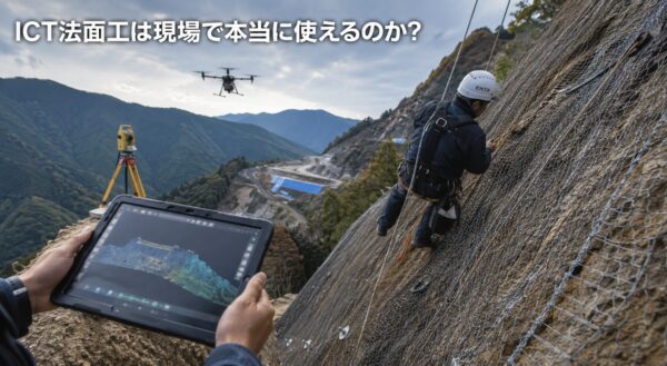 ICT法面工は現場で本当に使えるのか?