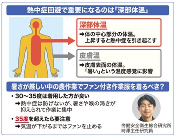 Heatstroke: Ginoong Tokizawa, Pambansang Institusyon para sa Kaligtasan at Kalusugan sa Trabaho