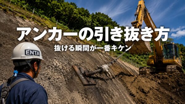アンカー引き抜き方