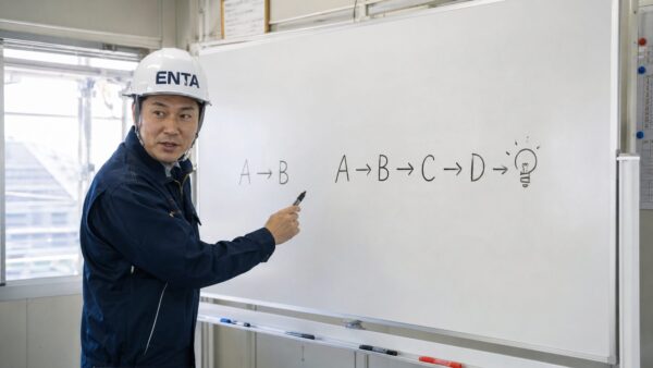 一次的思考と二次的思考の分岐図】