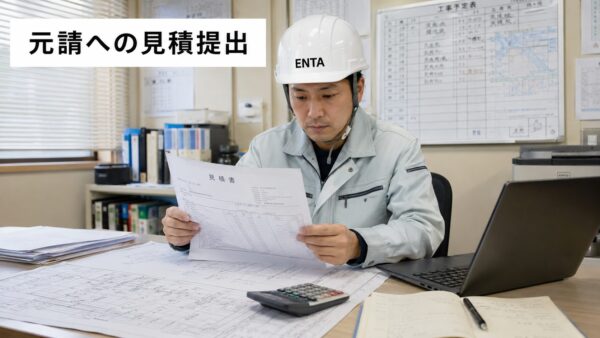 元請への見積提出