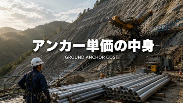 グラウンドアンカー工の中身