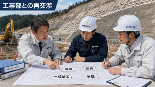 工事部との再交渉
