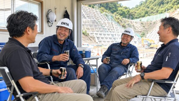 現場の詰所