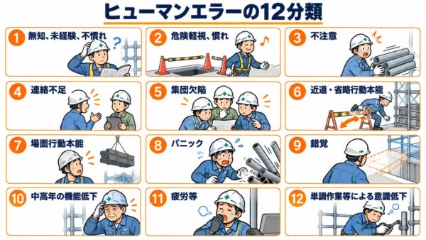 12 loại lỗi do con người gây ra