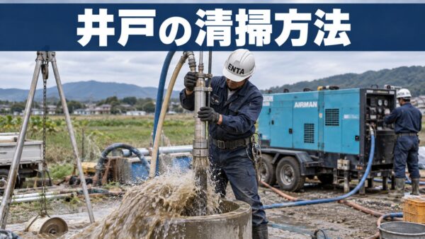 井戸の清掃