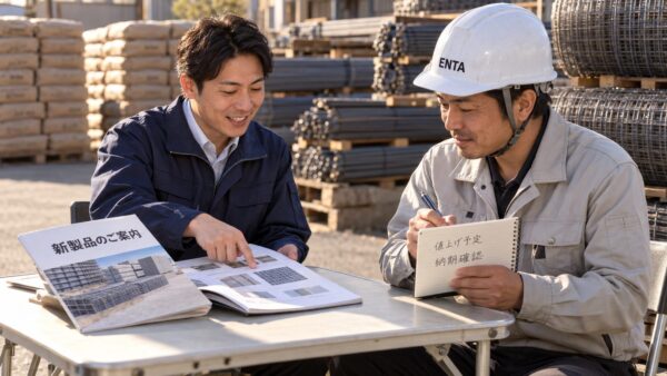 営業マンとの雑談から得る現場情報