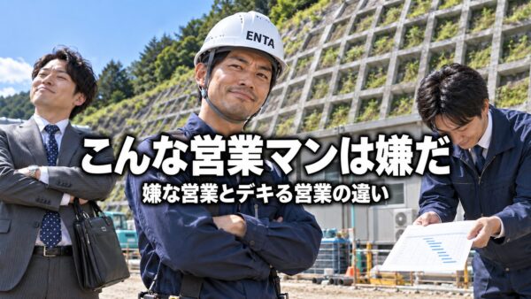 こんな営業マンは嫌だ｜嫌な営業とデキる営業の違い